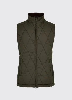 Colamber Men’s Quilted Gilet - Olive