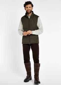 Colamber Men’s Quilted Gilet - Olive