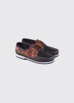 Commander Deck - Navy/Brown