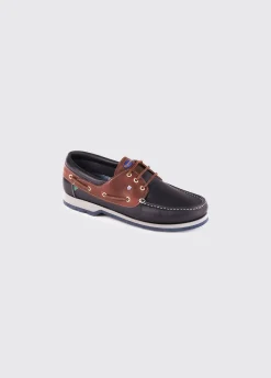 Commander Deck - Navy/Brown