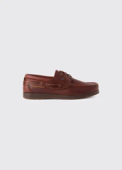 Commodore XLT Deck Shoe - Mahogany