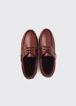 Commodore XLT Deck Shoe - Mahogany