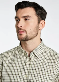 Connell Tattersall Check Shirt - Mahogany