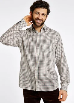 Connell Tattersall Check Shirt - Ox Blood