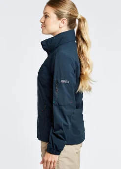 Corfu Women's Crew Jacket - Navy