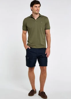 Courtney Men’s short sleeve polo - Kelp