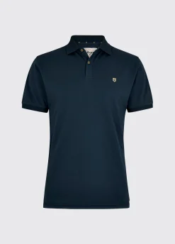 Courtney Men’s short sleeve polo - Navy