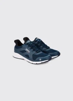 Cowes Men's waterproof trainer - Navy