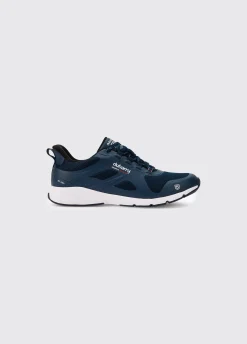 Cowes Men's waterproof trainer - Navy