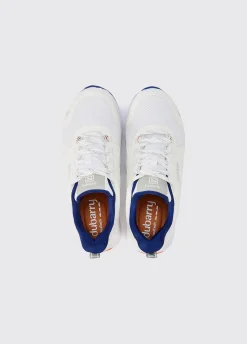 Cowes Women's waterproof trainer - White