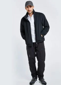 Croatia Men's Fleece-lined Crew Jacket - Graphite