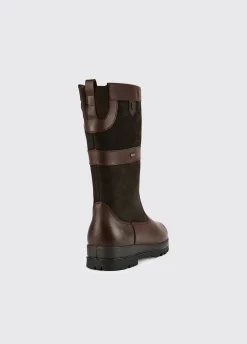 Donegal Ladies Country Boot - Black/Brown