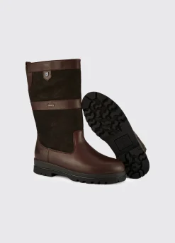 Donegal Mens Country Boot - Black/Brown