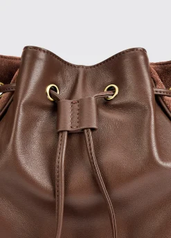 Doonbeg Cross-body bucket bag - Cedar