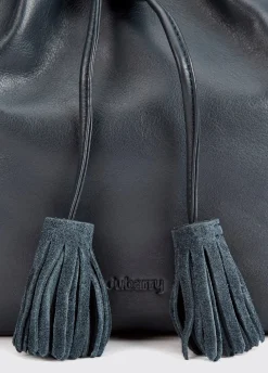 Doonbeg Cross-body bucket bag - Navy