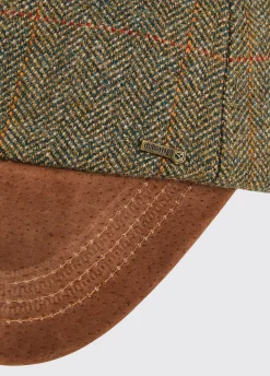 Dowd Mens Tweed Cap - Cedar
