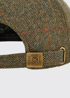 Dowd Mens Tweed Cap - Cedar