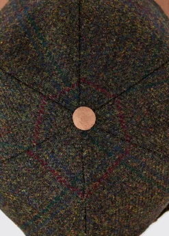 Dowd Mens Tweed Cap - Hemlock