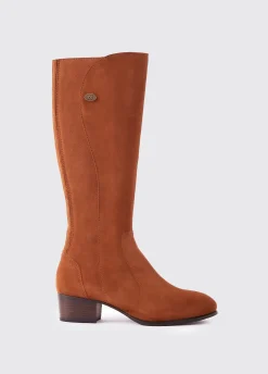 Downpatrick Knee High Boot - Camel