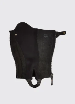 Dubarry Half Chap - Black