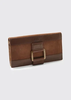 Dunbrody Ladies Leather Purse - Walnut