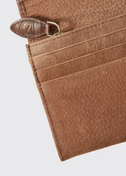 Dunbrody Ladies Leather Purse - Walnut
