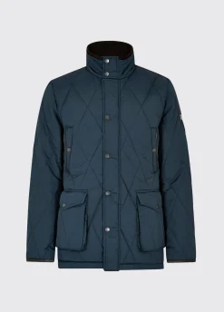 Farmley Men’s Quilted Jacket - Navy