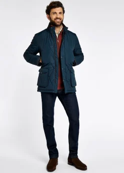 Farmley Men’s Quilted Jacket - Navy