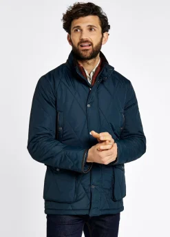 Farmley Men’s Quilted Jacket - Navy