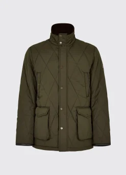 Farmley Men’s Quilted Jacket - Olive