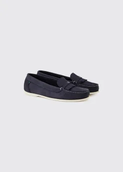 Florence Deck Shoe - Denim