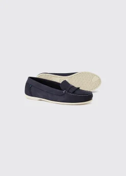 Florence Deck Shoe - Denim