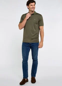 Forde Men’s activewear polo - Olive