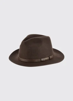 Frontier Fedora Hat - Brown