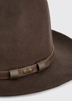 Frontier Fedora Hat - Brown