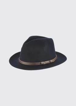 Frontier Fedora Hat - Navy
