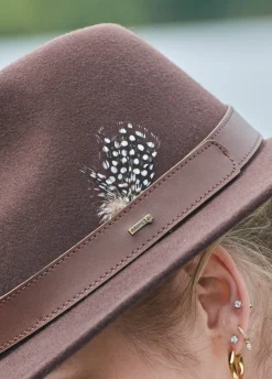 Gallagher Ladies Felt Hat - Bourbon