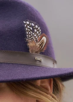 Gallagher Ladies Felt Hat - Navy