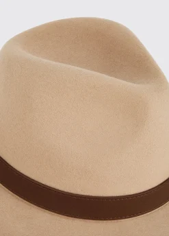 Gallagher Ladies Felt Hat - Sand