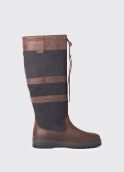 Galway Mens Country Boot - Black/Brown