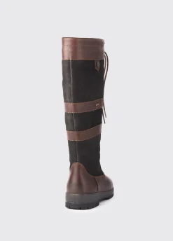 Galway Mens Country Boot - Black/Brown
