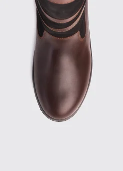 Galway Mens Country Boot - Black/Brown