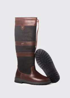 Galway Mens ExtraFit™ Country Boot - Black/Brown