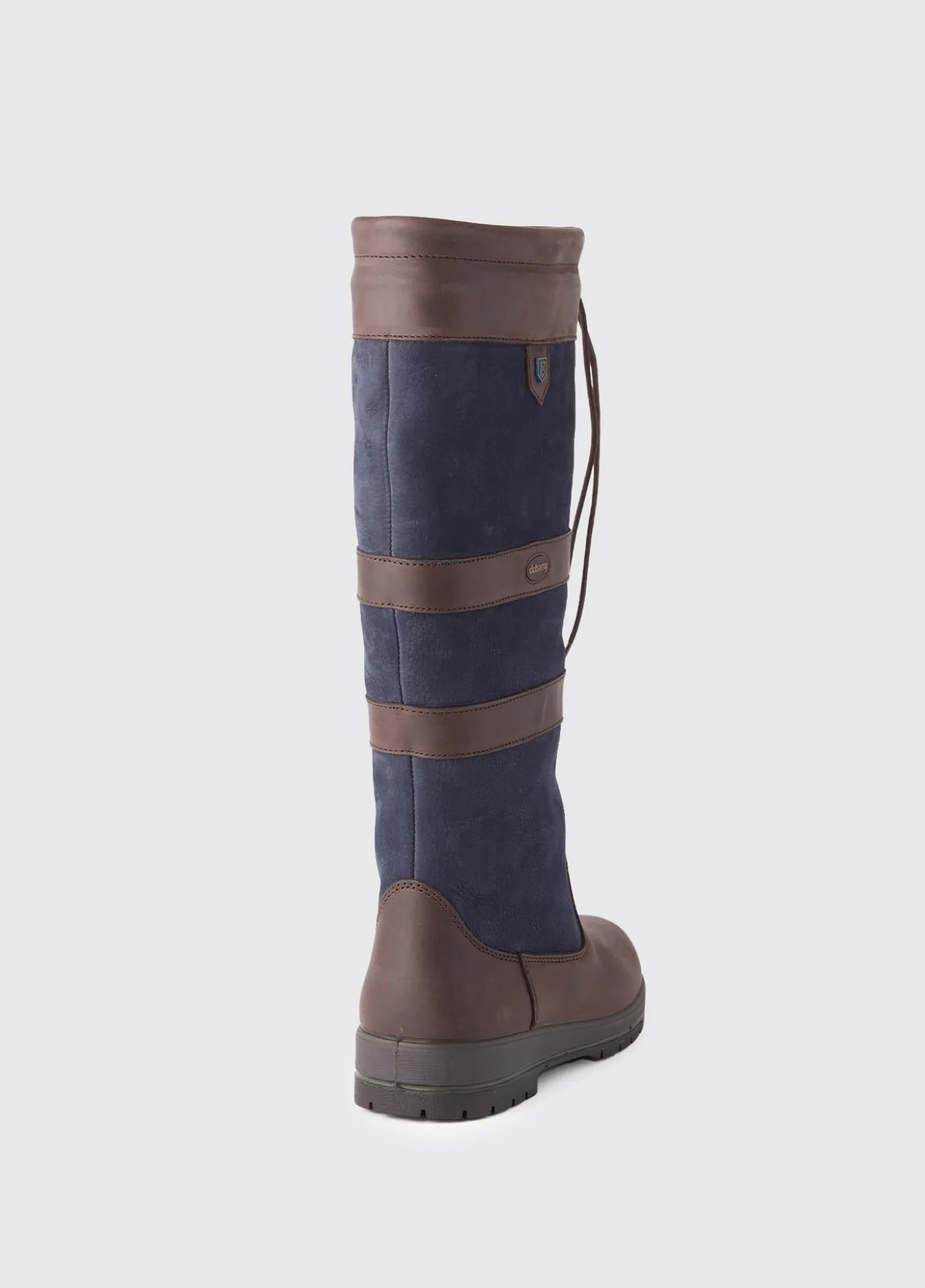 Galway Mens ExtraFit™ Country Boot - Navy/Brown