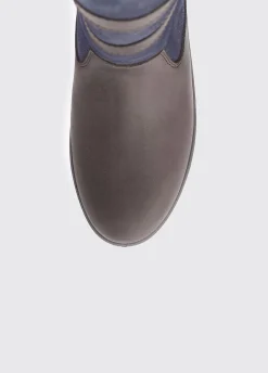 Galway Mens SlimFit™ Country Boot - Navy/Brown