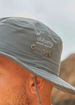 Genoa Brimmed Sun Hat - Graphite
