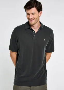 Gilligan Men’s Tencel™ Modal Polo - Black