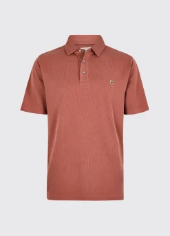 Gilligan Men’s Tencel™ Modal Polo - Rust