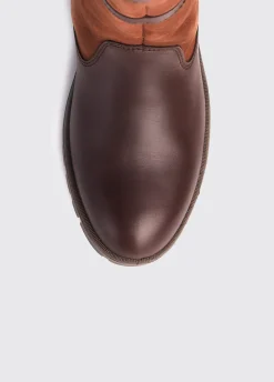 Glanmire Ladies Adjustable Calf Country Boot - Walnut