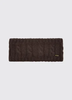 Gleeson Cable knit headband - Elk